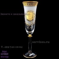 16185, Набор фужеров для шампанского Версачи Богемия Анжела Б-Г фон, 4698