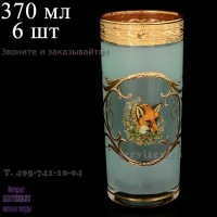 17137, Набор стаканов для воды Версачи Анжела Б-Г зеленый, 2916